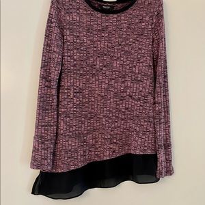 Simply Vera Vera Wang Tunic Top Size S